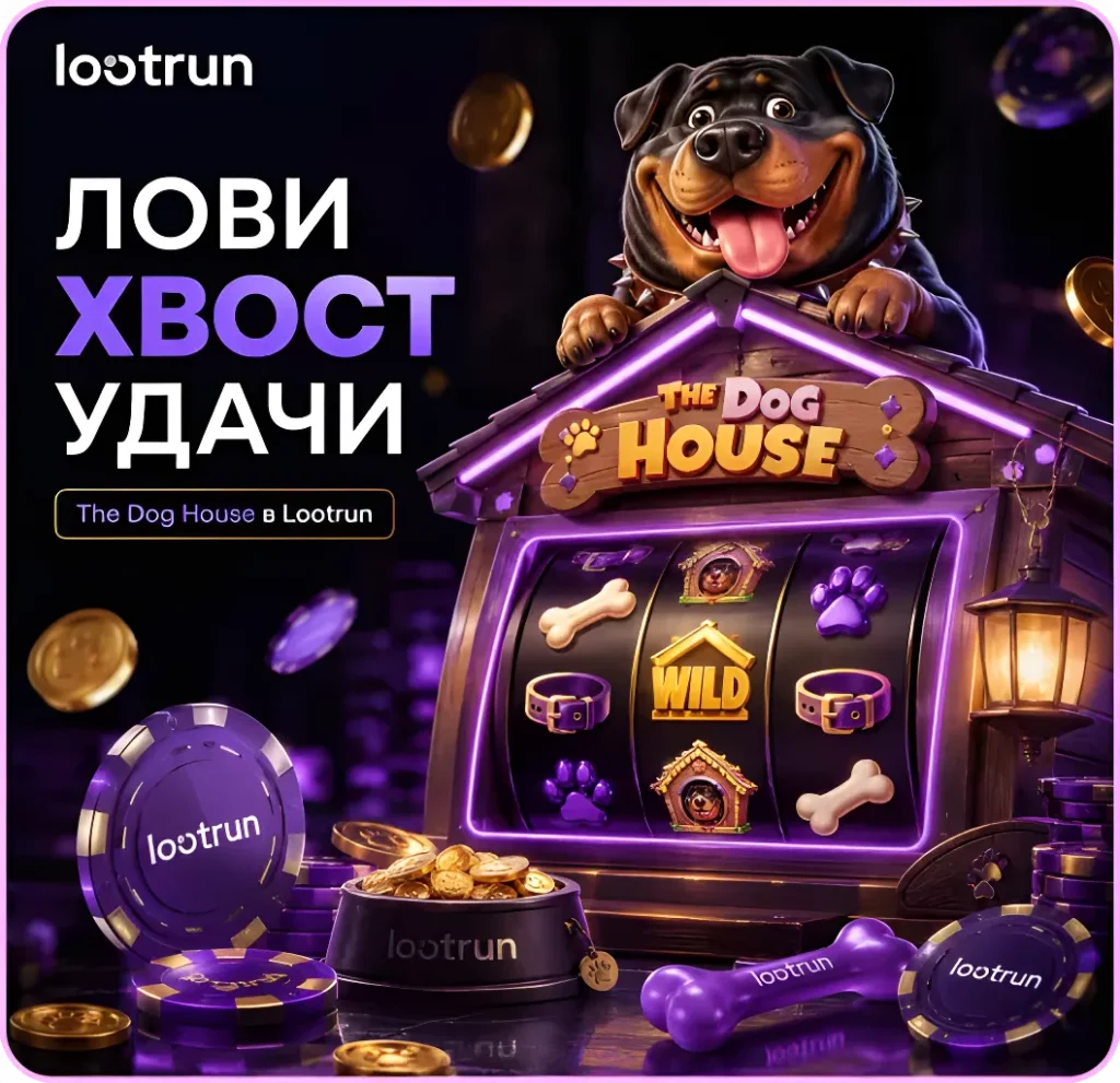 Лутран играть в слот Dog House онлайн